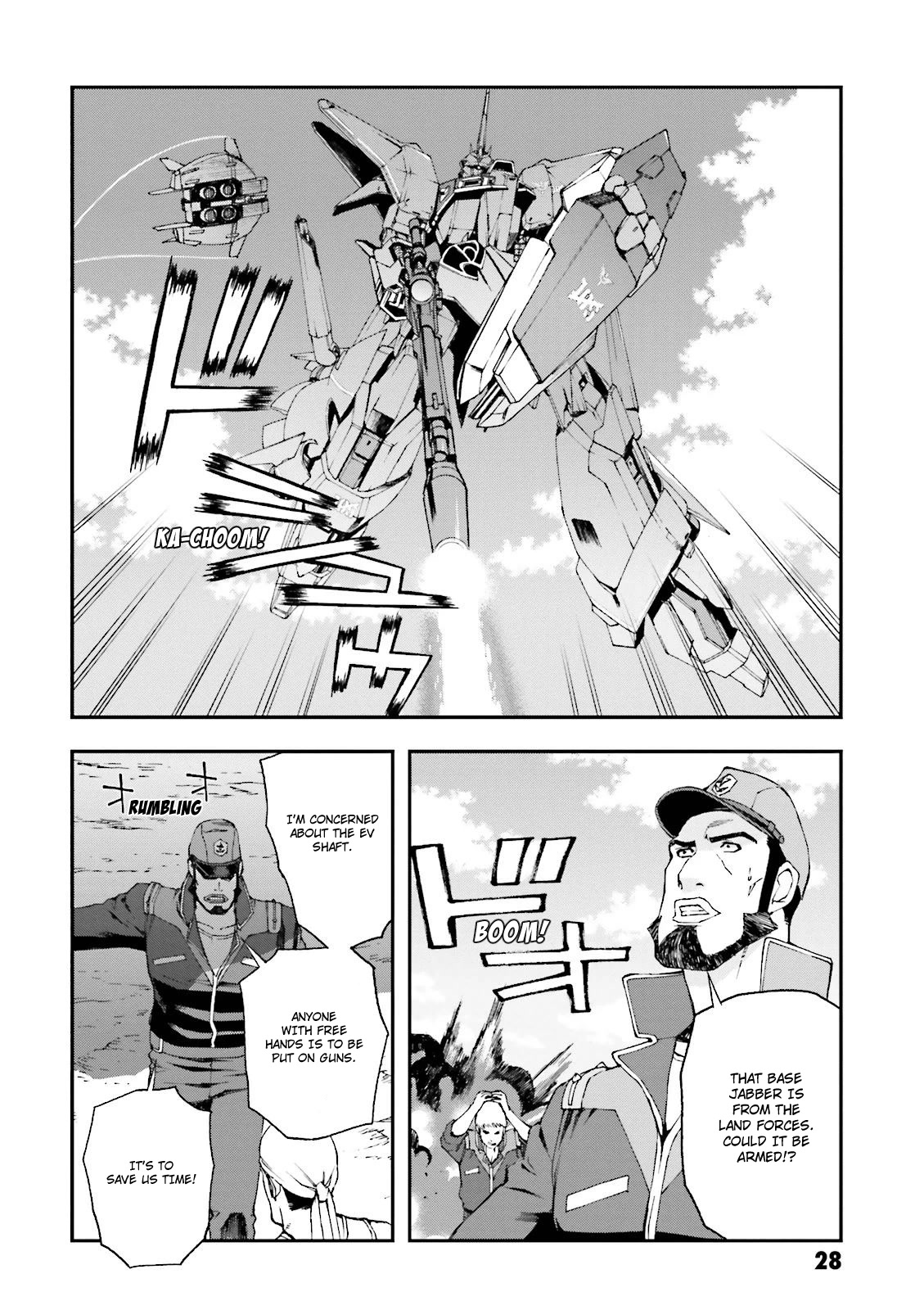 Kidou Senshi Gundam U.C. 0094 - Across The Sky Chapter 13 page 29 - Chapter 13: Blue Flames Intertwine