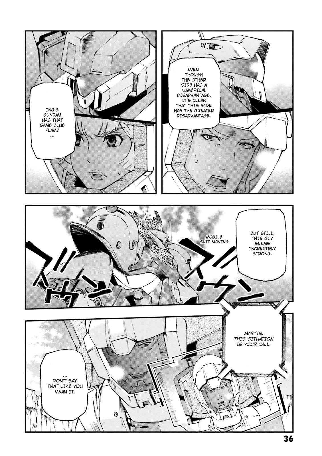 Kidou Senshi Gundam U.C. 0094 - Across The Sky Chapter 13 page 37 - Chapter 13: Blue Flames Intertwine