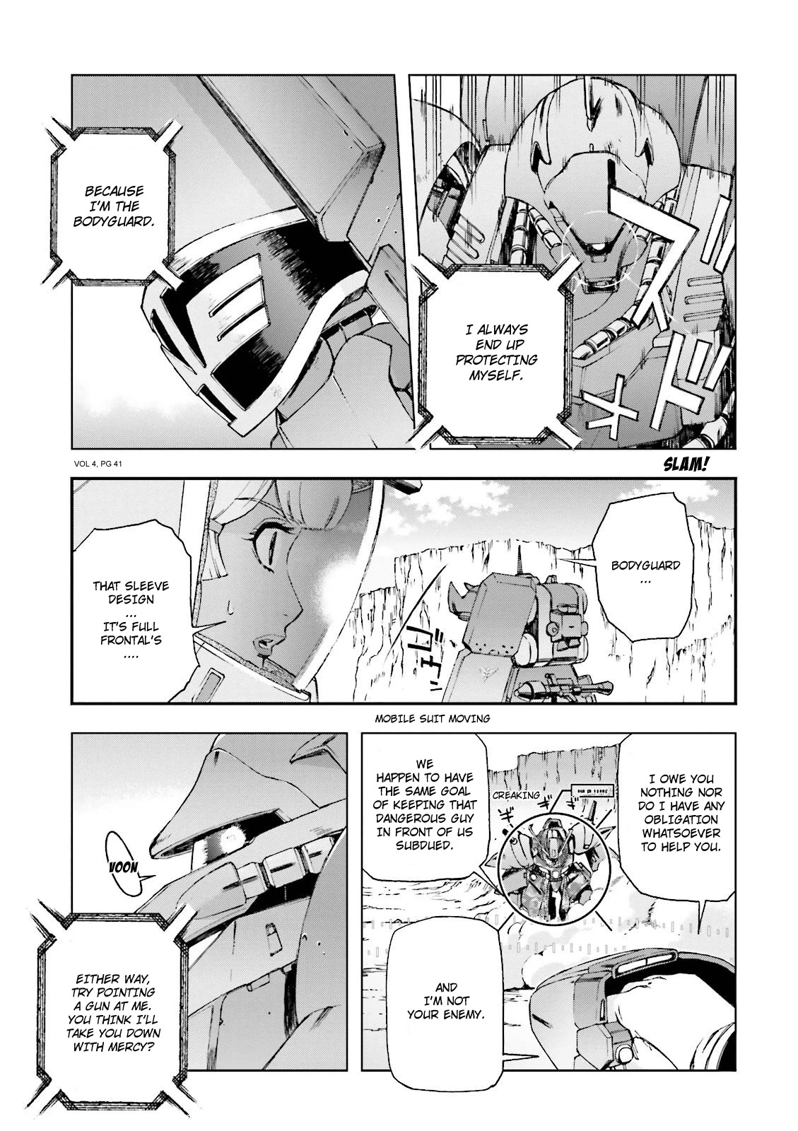 Kidou Senshi Gundam U.C. 0094 - Across The Sky Chapter 13 page 41 - Chapter 13: Blue Flames Intertwine