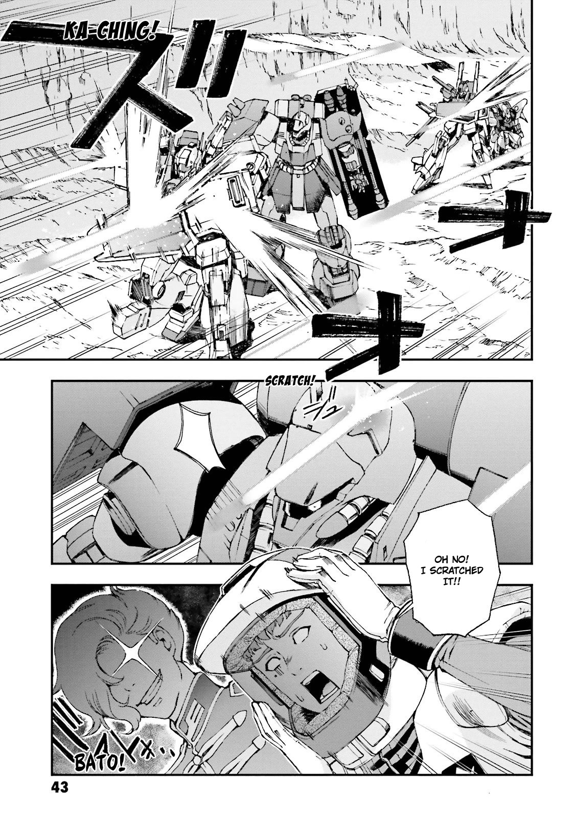 Kidou Senshi Gundam U.C. 0094 - Across The Sky Chapter 13 page 43 - Chapter 13: Blue Flames Intertwine