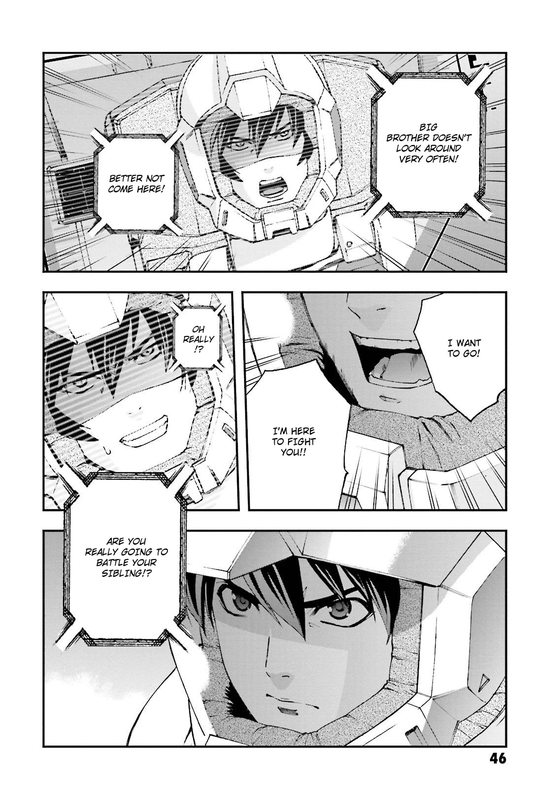Kidou Senshi Gundam U.C. 0094 - Across The Sky Chapter 13 page 46 - Chapter 13: Blue Flames Intertwine