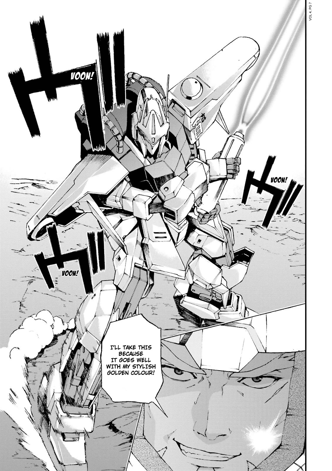 Kidou Senshi Gundam U.C. 0094 - Across The Sky Chapter 13 page 8 - Chapter 13: Blue Flames Intertwine