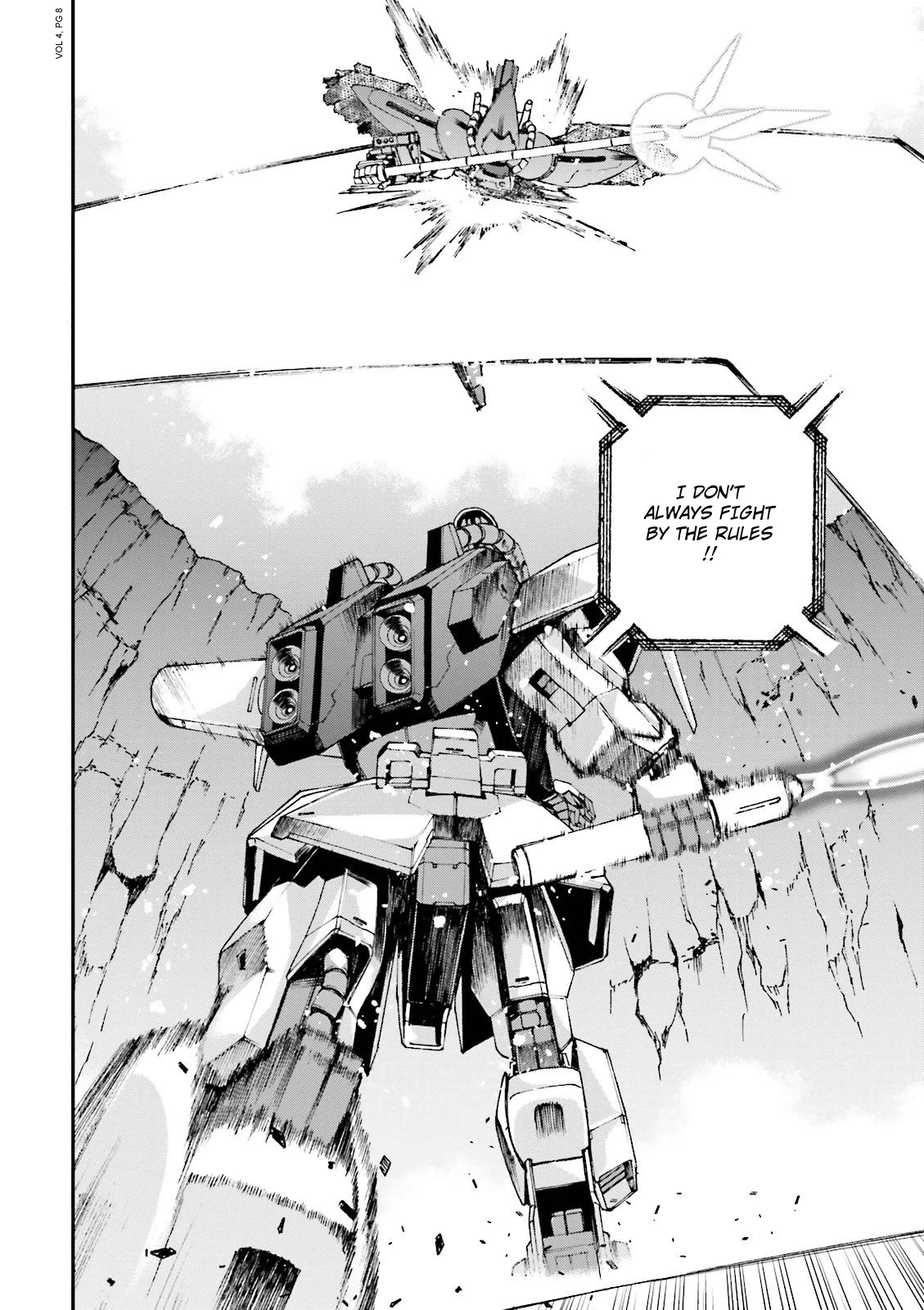 Kidou Senshi Gundam U.C. 0094 - Across The Sky Chapter 13 page 9 - Chapter 13: Blue Flames Intertwine