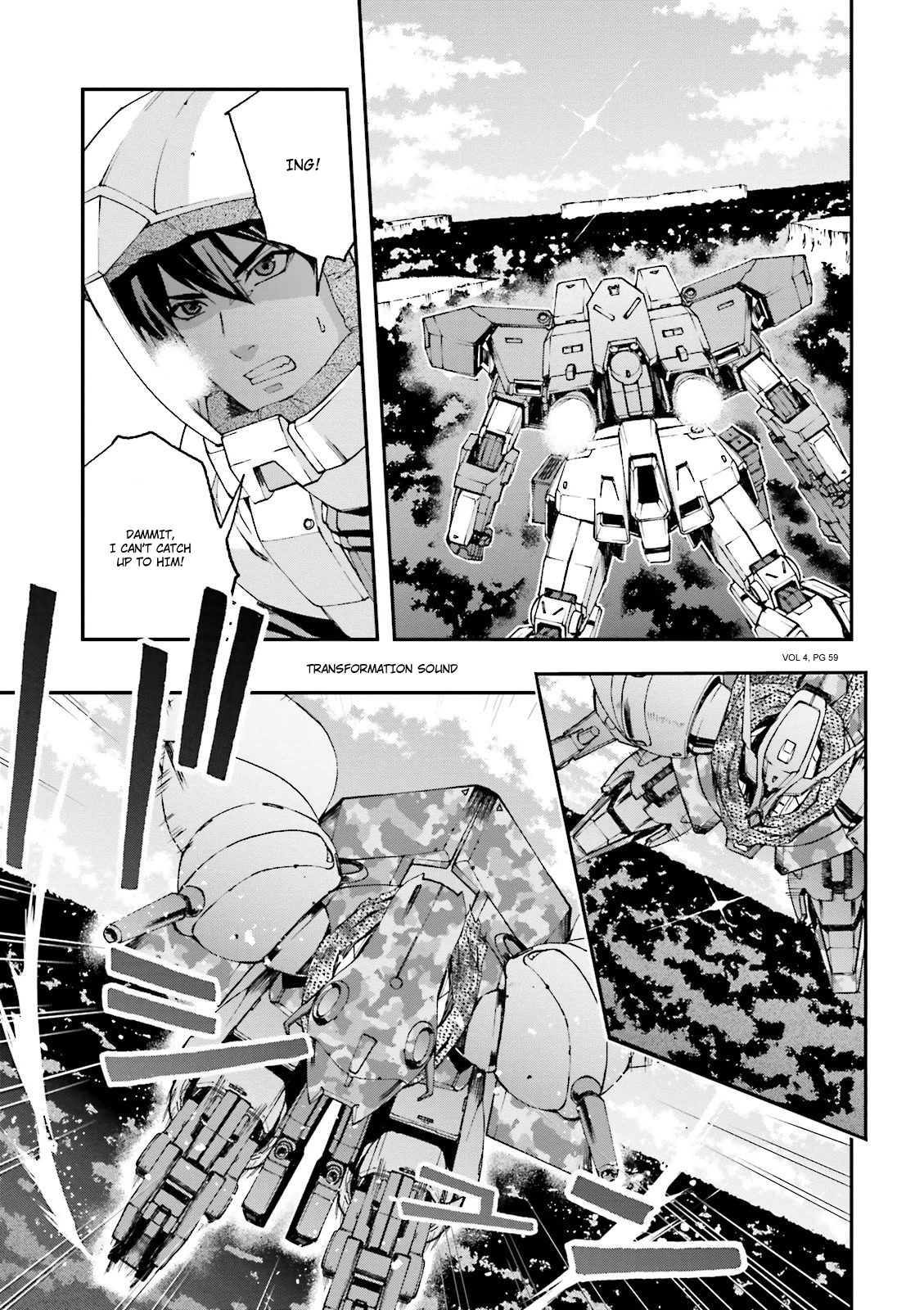 Kidou Senshi Gundam U.C. 0094 - Across The Sky Chapter 14 page 12 - Chapter 14: Delta Kai Stance