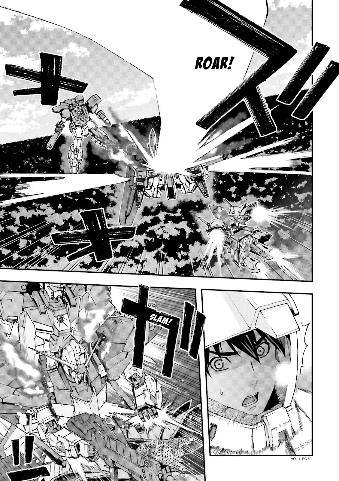 Kidou Senshi Gundam U.C. 0094 - Across The Sky Chapter 14 page 22 - Chapter 14: Delta Kai Stance
