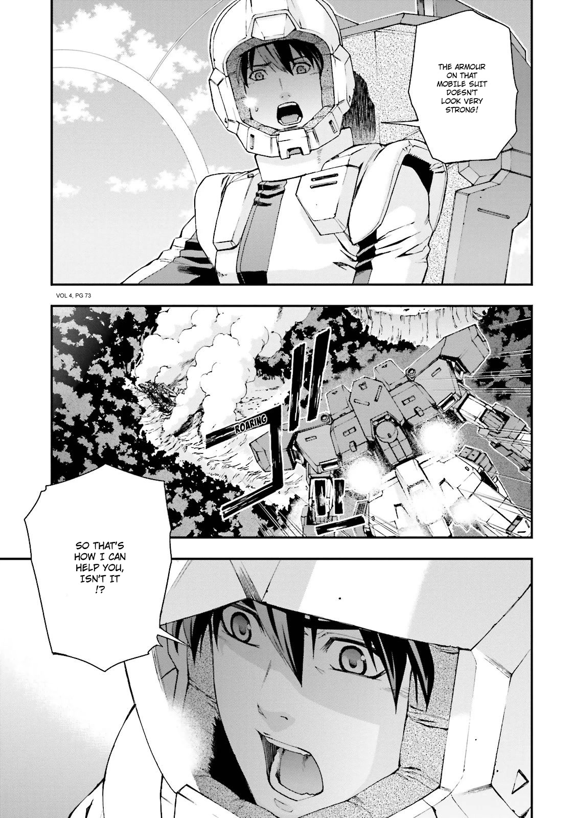 Kidou Senshi Gundam U.C. 0094 - Across The Sky Chapter 14 page 25 - Chapter 14: Delta Kai Stance