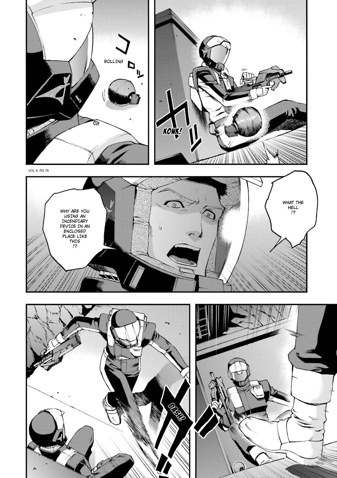 Kidou Senshi Gundam U.C. 0094 - Across The Sky Chapter 14 page 28 - Chapter 14: Delta Kai Stance