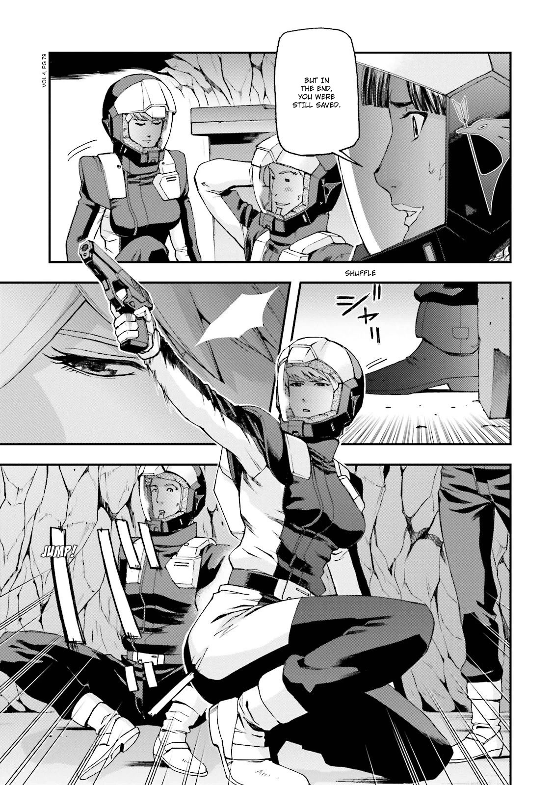 Kidou Senshi Gundam U.C. 0094 - Across The Sky Chapter 14 page 31 - Chapter 14: Delta Kai Stance