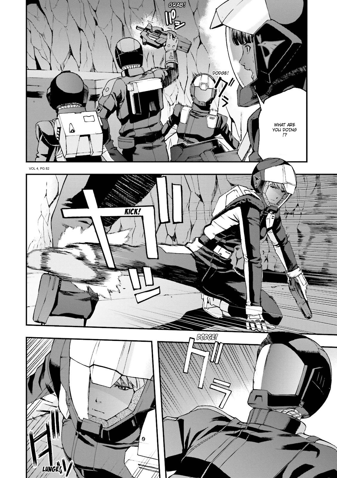 Kidou Senshi Gundam U.C. 0094 - Across The Sky Chapter 14 page 34 - Chapter 14: Delta Kai Stance