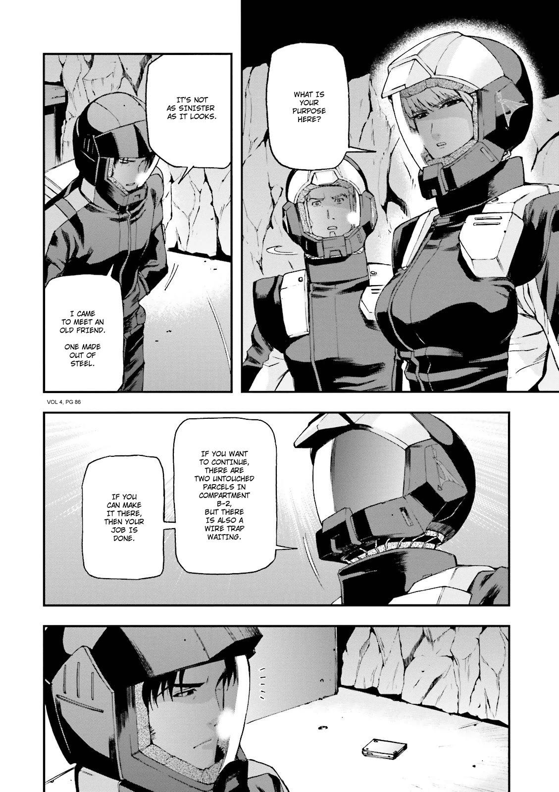 Kidou Senshi Gundam U.C. 0094 - Across The Sky Chapter 14 page 38 - Chapter 14: Delta Kai Stance
