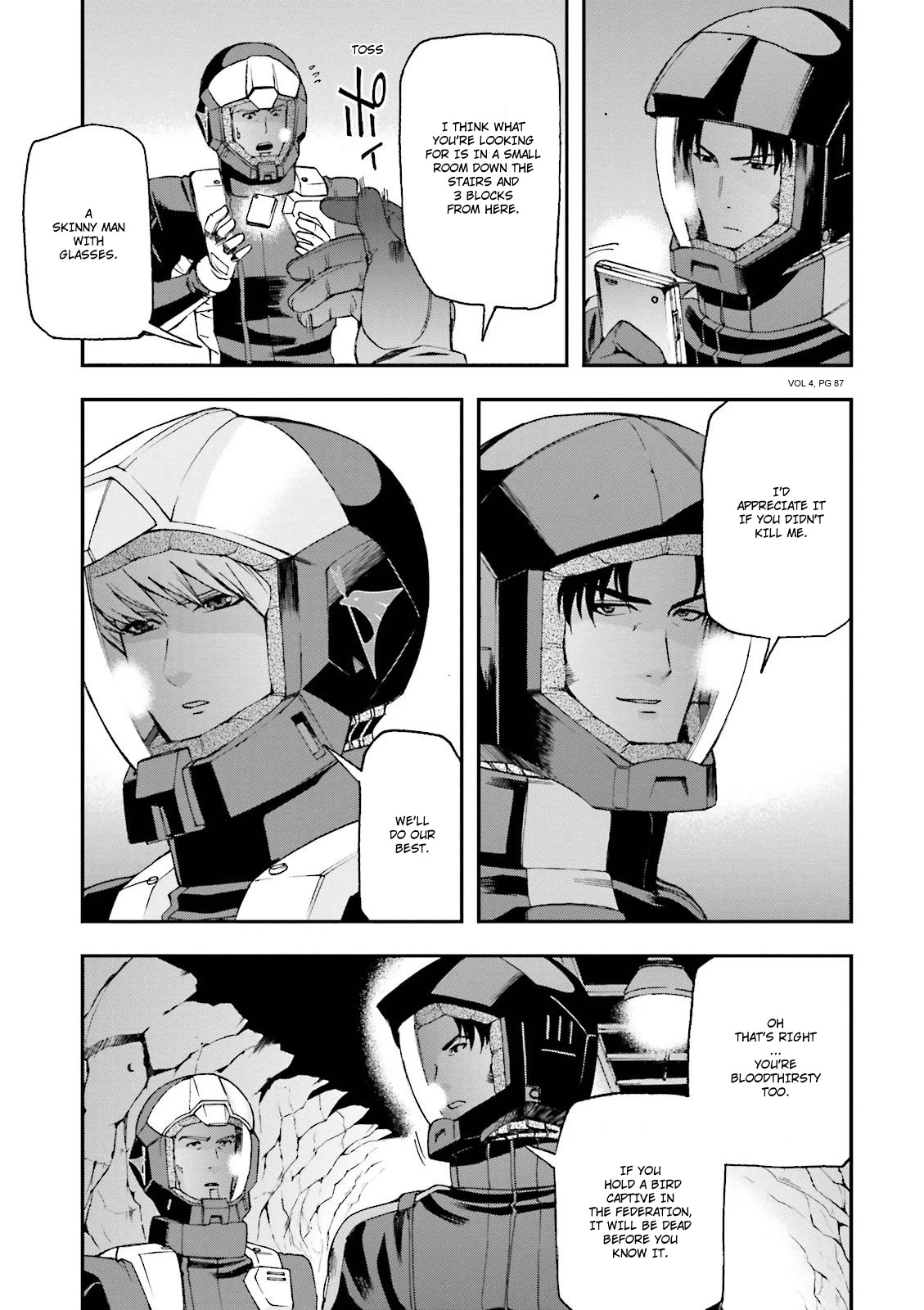 Kidou Senshi Gundam U.C. 0094 - Across The Sky Chapter 14 page 39 - Chapter 14: Delta Kai Stance