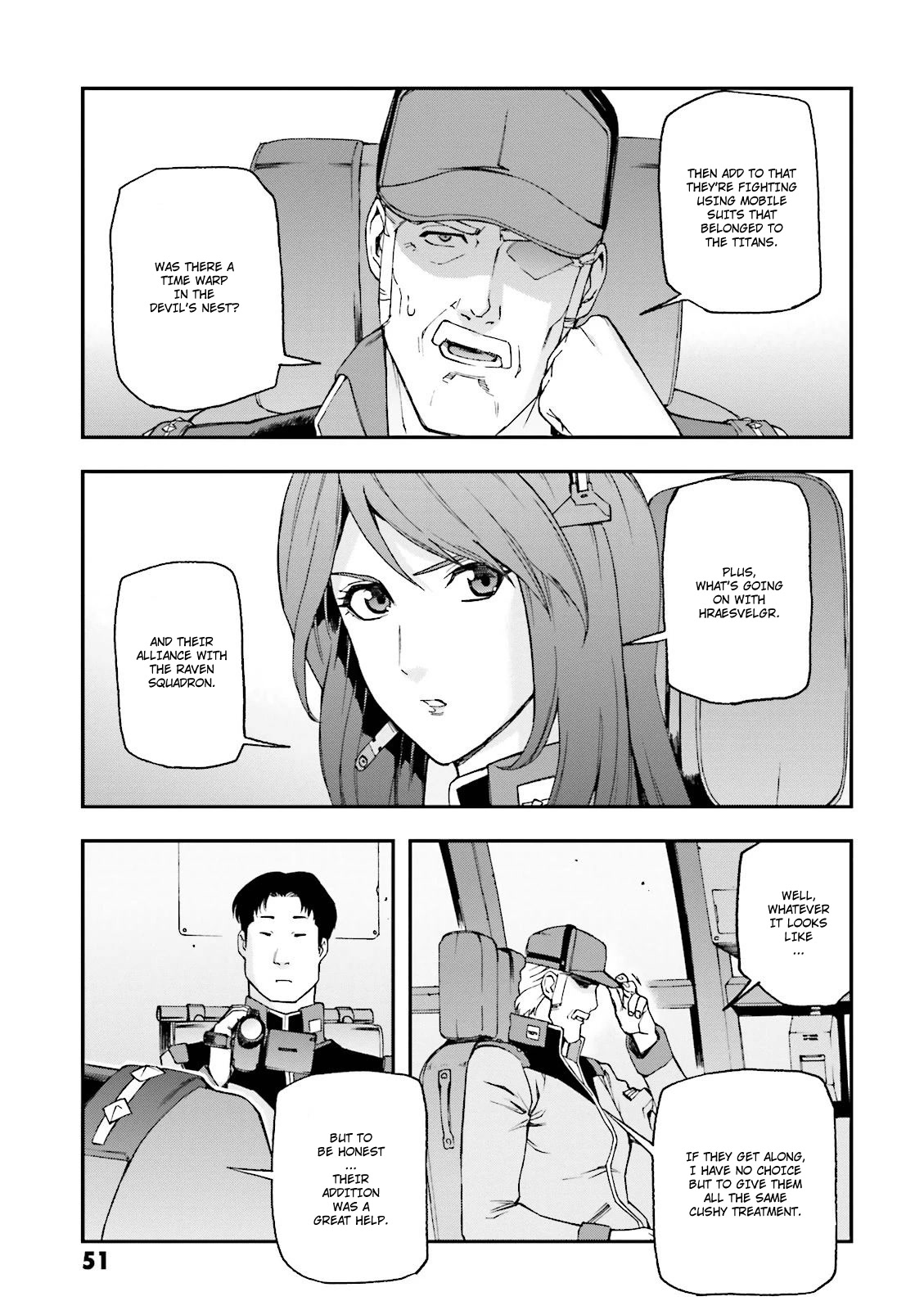 Kidou Senshi Gundam U.C. 0094 - Across The Sky Chapter 14 page 4 - Chapter 14: Delta Kai Stance