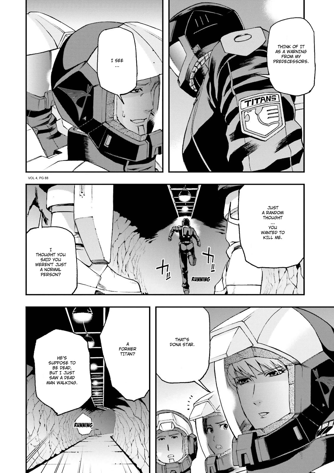 Kidou Senshi Gundam U.C. 0094 - Across The Sky Chapter 14 page 40 - Chapter 14: Delta Kai Stance