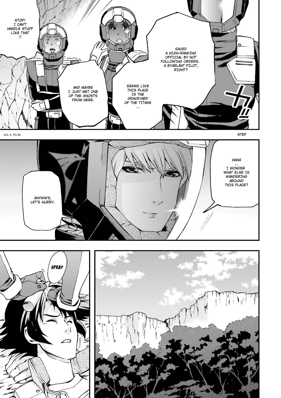Kidou Senshi Gundam U.C. 0094 - Across The Sky Chapter 14 page 41 - Chapter 14: Delta Kai Stance