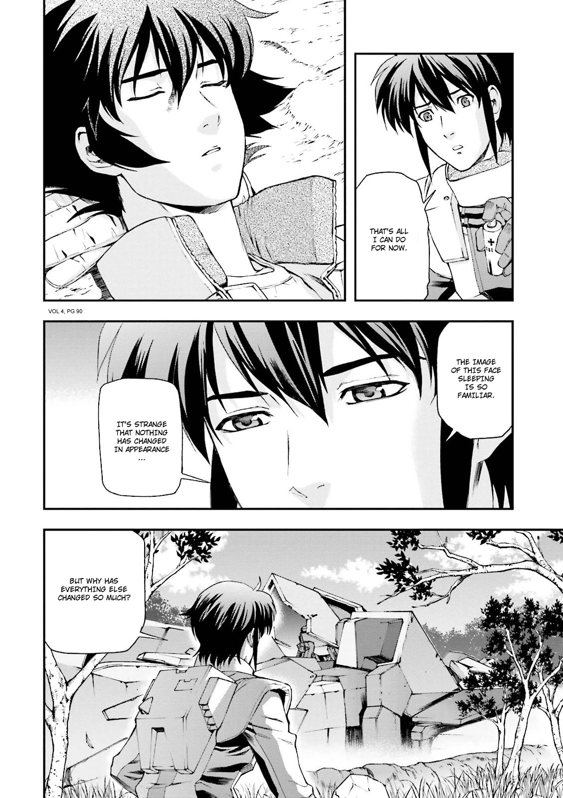 Kidou Senshi Gundam U.C. 0094 - Across The Sky Chapter 14 page 42 - Chapter 14: Delta Kai Stance