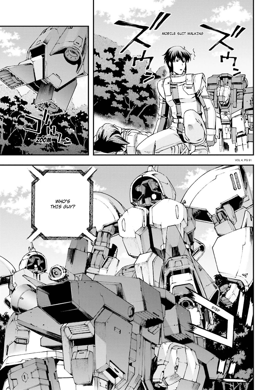Kidou Senshi Gundam U.C. 0094 - Across The Sky Chapter 14 page 43 - Chapter 14: Delta Kai Stance