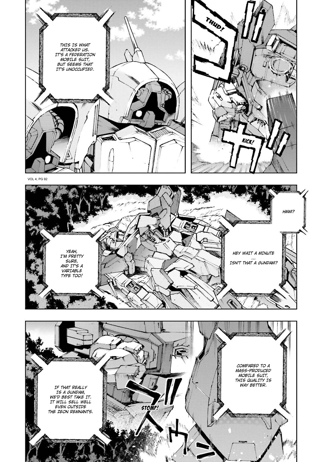 Kidou Senshi Gundam U.C. 0094 - Across The Sky Chapter 14 page 44 - Chapter 14: Delta Kai Stance