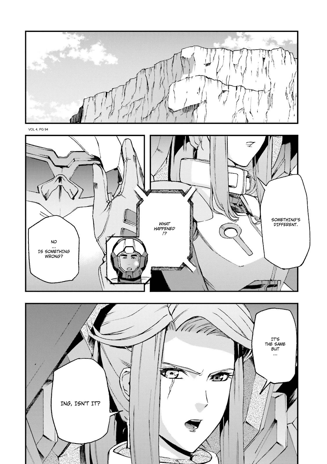 Kidou Senshi Gundam U.C. 0094 - Across The Sky Chapter 14 page 46 - Chapter 14: Delta Kai Stance
