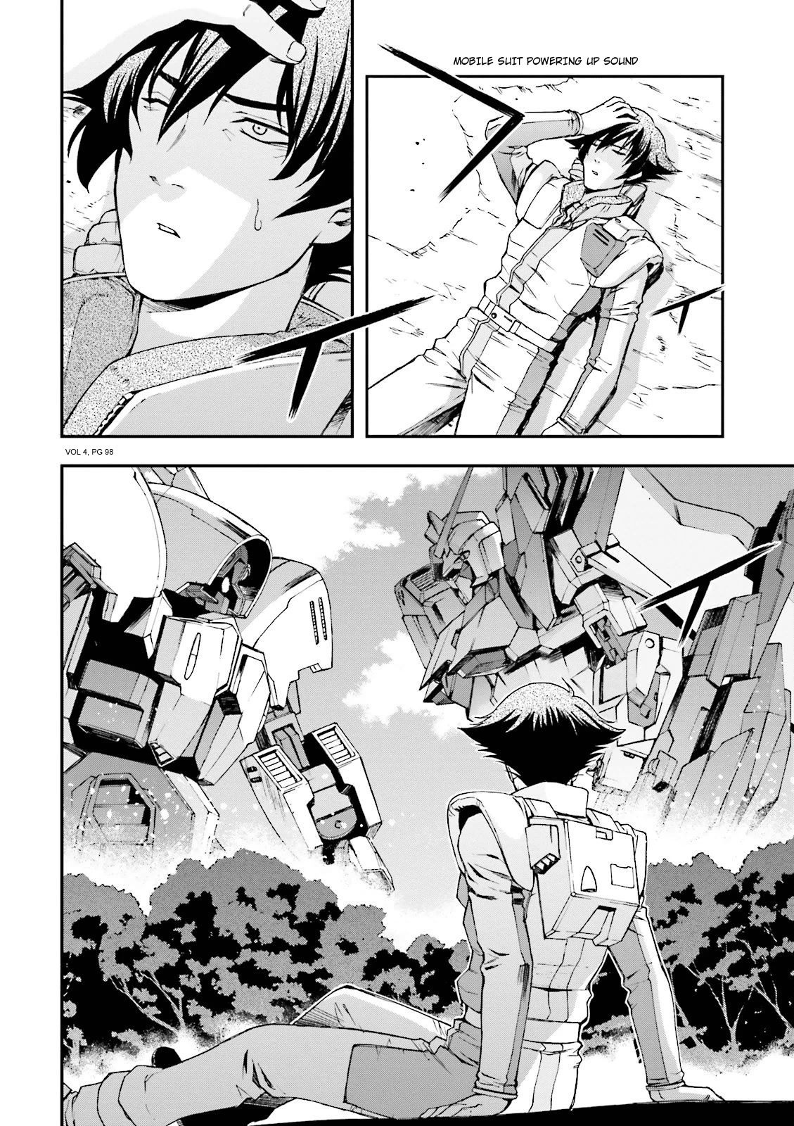 Kidou Senshi Gundam U.C. 0094 - Across The Sky Chapter 14 page 49 - Chapter 14: Delta Kai Stance
