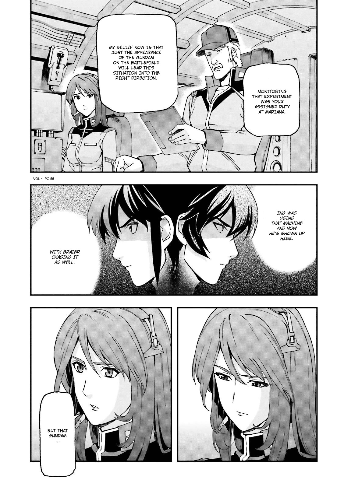 Kidou Senshi Gundam U.C. 0094 - Across The Sky Chapter 14 page 8 - Chapter 14: Delta Kai Stance