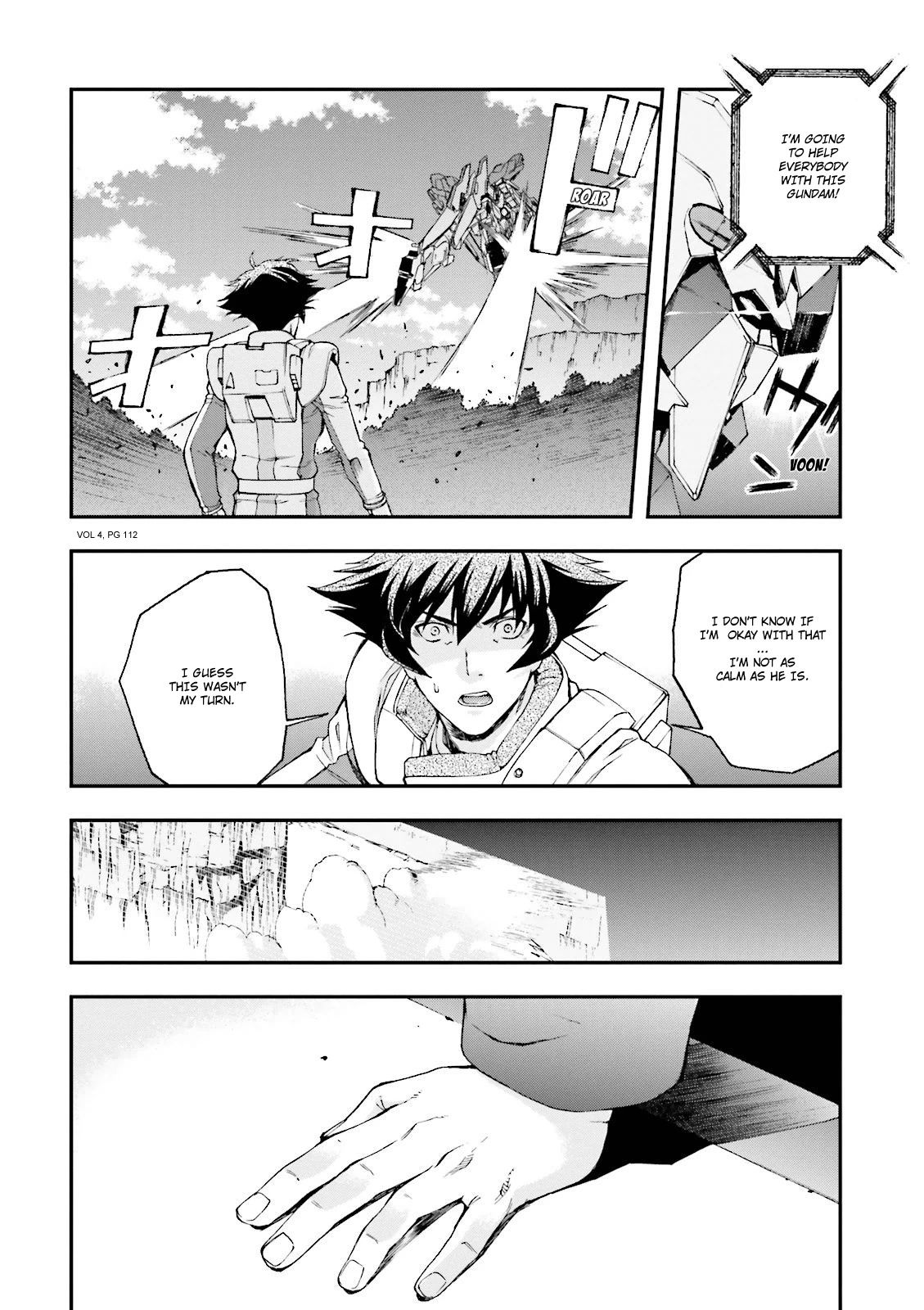 Kidou Senshi Gundam U.C. 0094 - Across The Sky Chapter 15 page 10 - Chapter 15: Something That Soars, Something That Crawls.