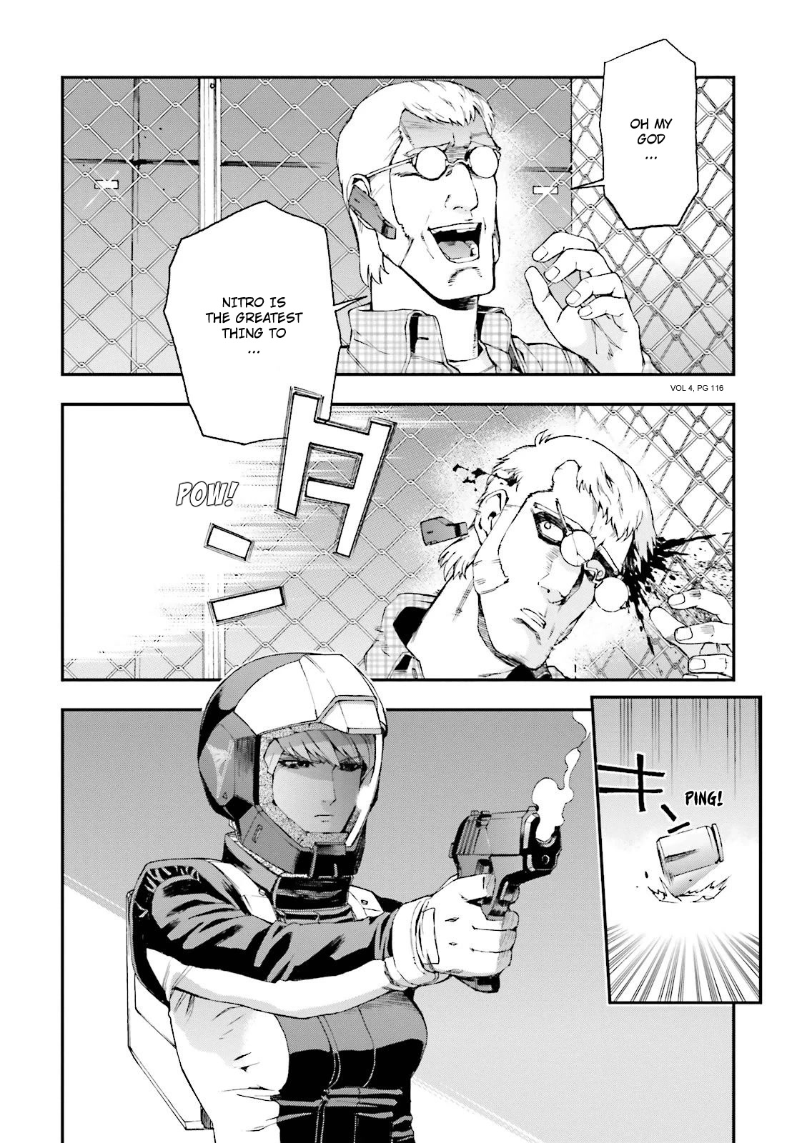 Kidou Senshi Gundam U.C. 0094 - Across The Sky Chapter 15 page 14 - Chapter 15: Something That Soars, Something That Crawls.