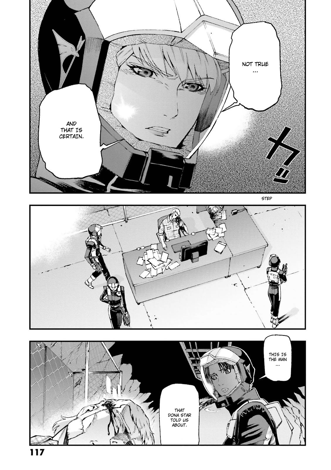 Kidou Senshi Gundam U.C. 0094 - Across The Sky Chapter 15 page 15 - Chapter 15: Something That Soars, Something That Crawls.