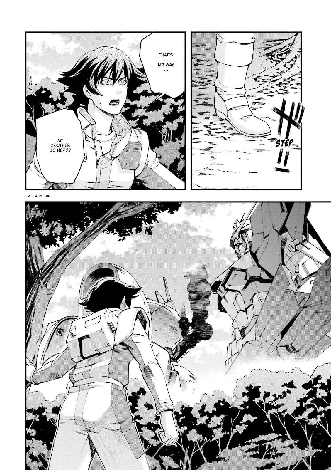 Kidou Senshi Gundam U.C. 0094 - Across The Sky Chapter 15 page 2 - Chapter 15: Something That Soars, Something That Crawls.