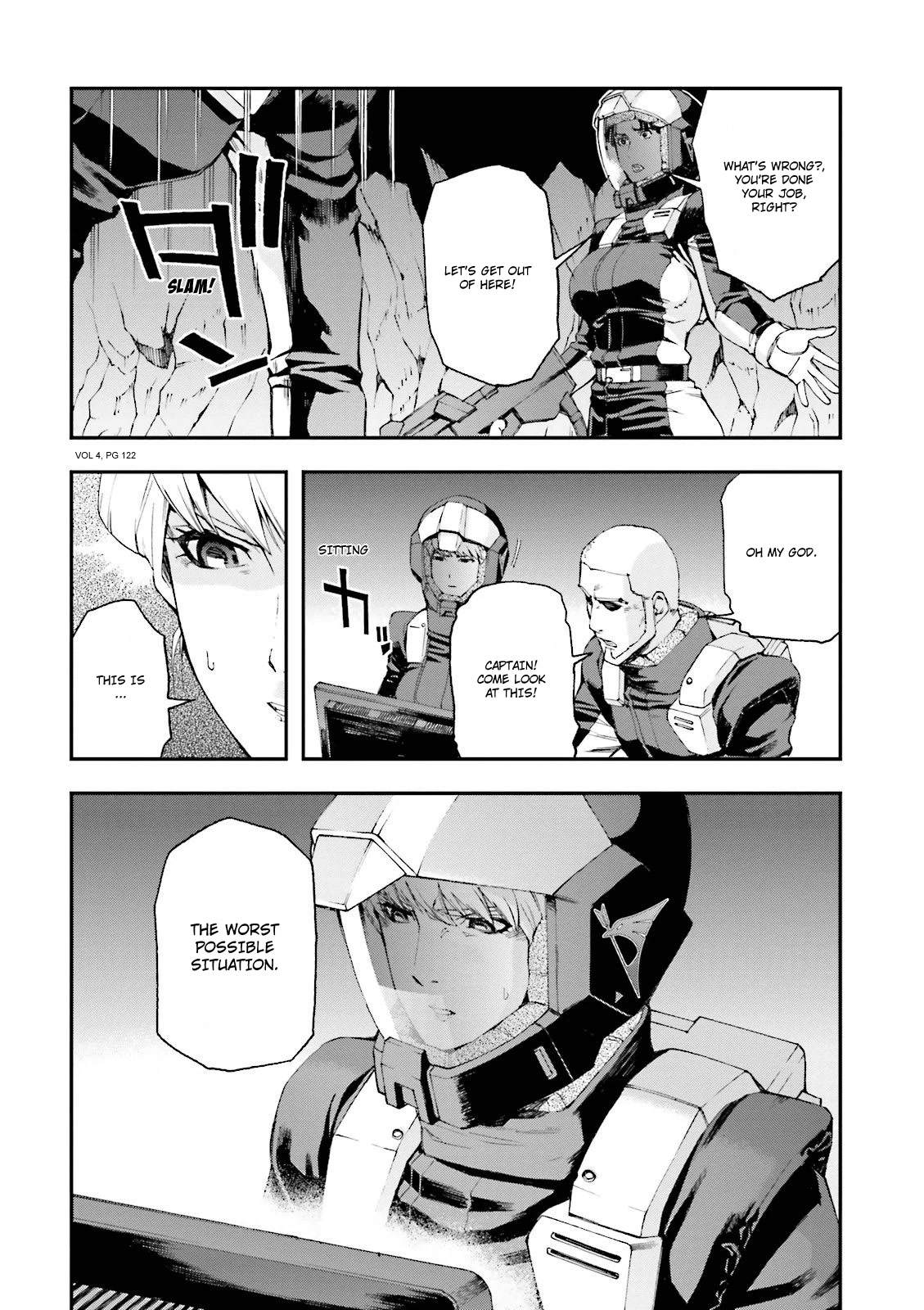 Kidou Senshi Gundam U.C. 0094 - Across The Sky Chapter 15 page 20 - Chapter 15: Something That Soars, Something That Crawls.