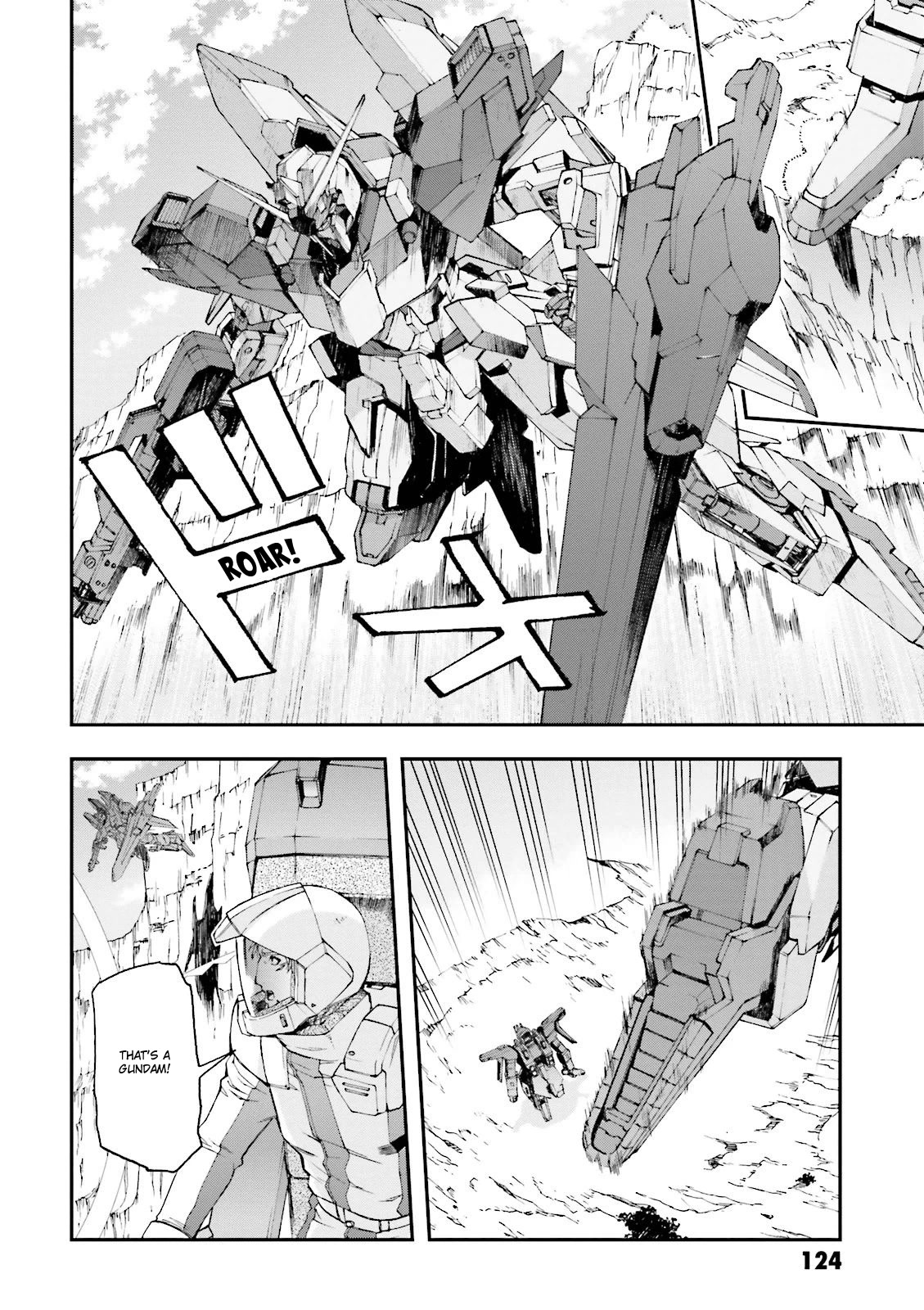 Kidou Senshi Gundam U.C. 0094 - Across The Sky Chapter 15 page 22 - Chapter 15: Something That Soars, Something That Crawls.