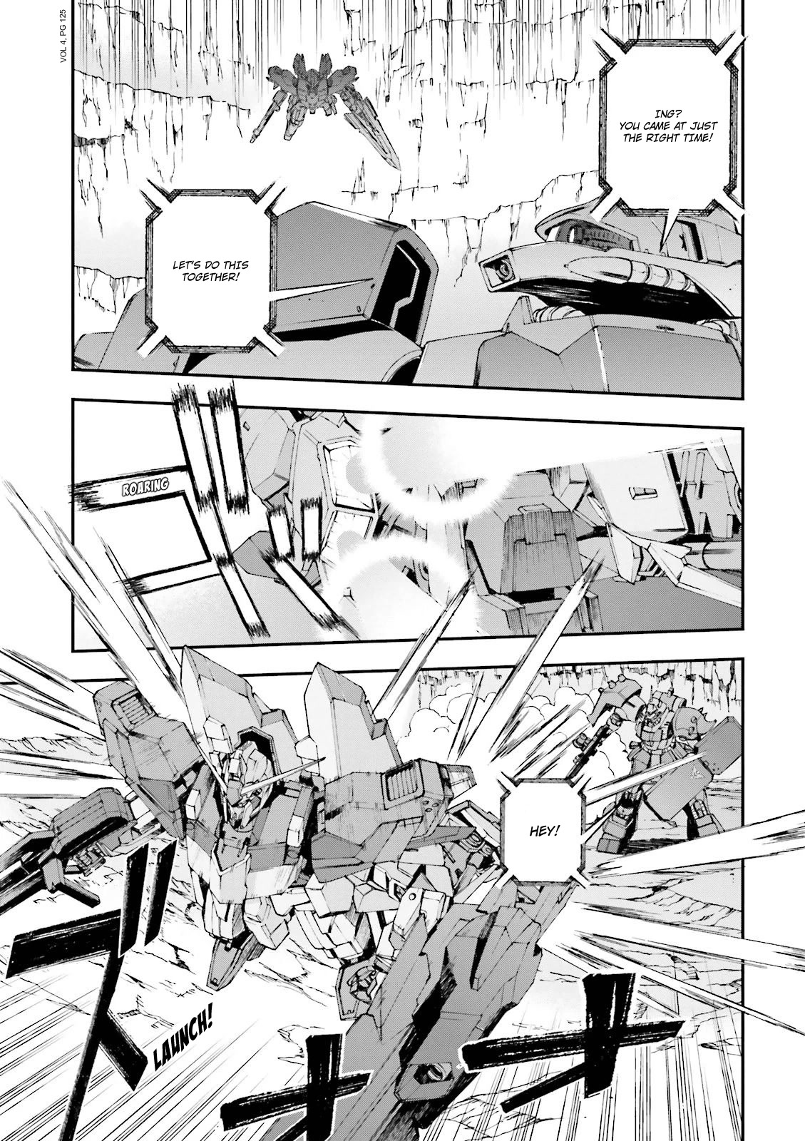 Kidou Senshi Gundam U.C. 0094 - Across The Sky Chapter 15 page 23 - Chapter 15: Something That Soars, Something That Crawls.