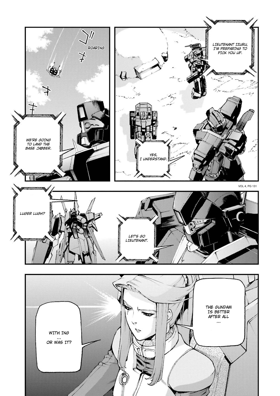 Kidou Senshi Gundam U.C. 0094 - Across The Sky Chapter 15 page 29 - Chapter 15: Something That Soars, Something That Crawls.