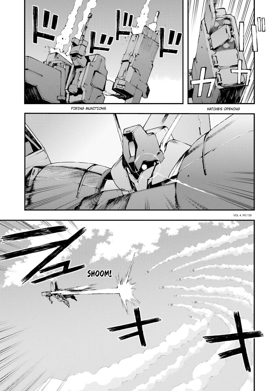 Kidou Senshi Gundam U.C. 0094 - Across The Sky Chapter 15 page 33 - Chapter 15: Something That Soars, Something That Crawls.