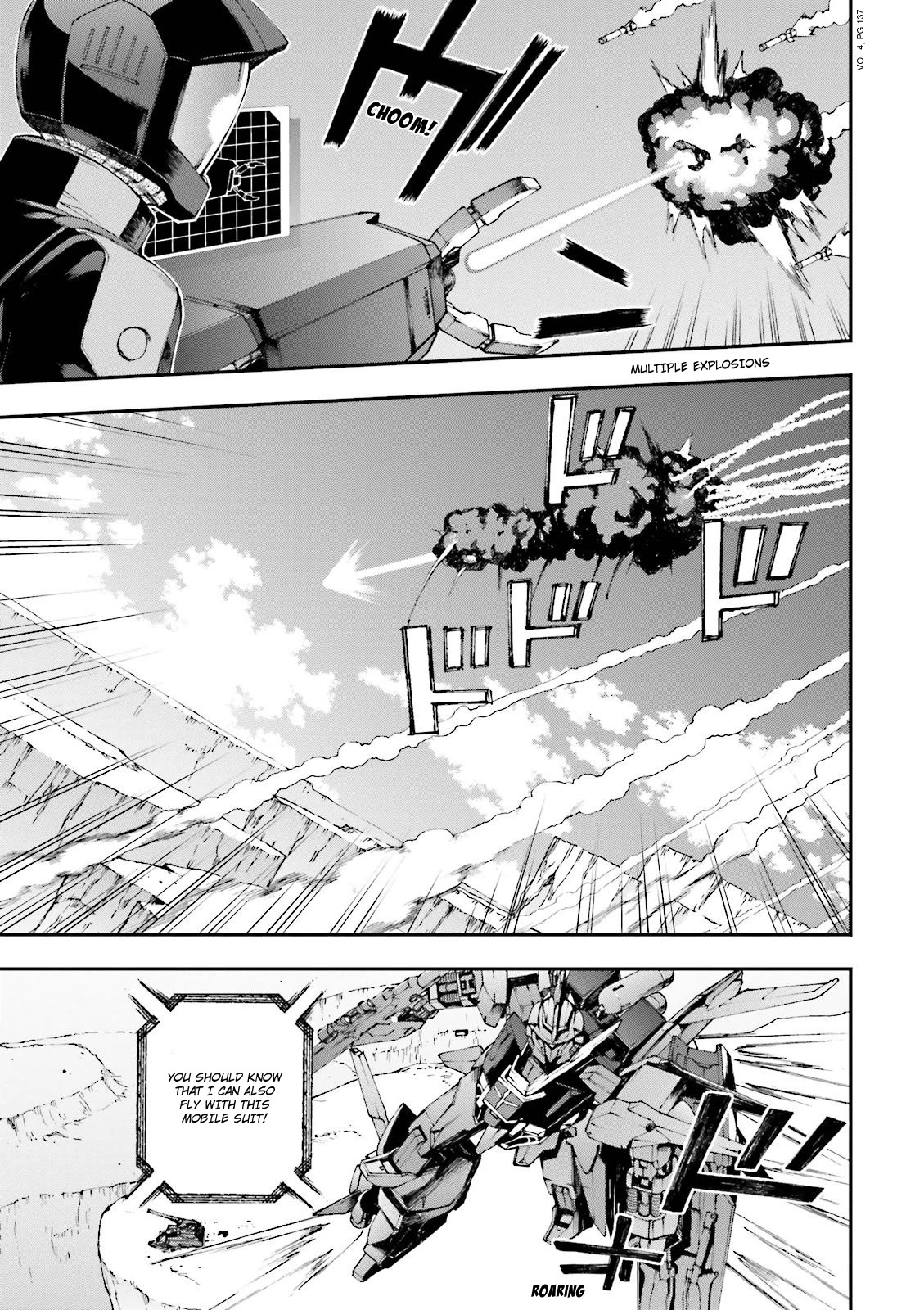 Kidou Senshi Gundam U.C. 0094 - Across The Sky Chapter 15 page 35 - Chapter 15: Something That Soars, Something That Crawls.