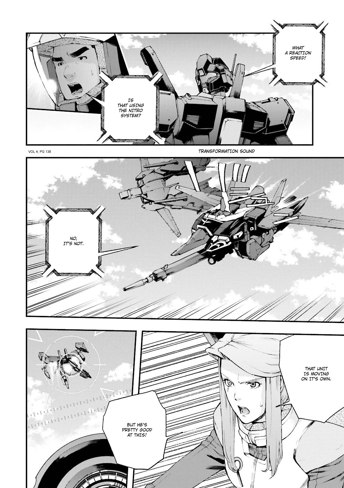 Kidou Senshi Gundam U.C. 0094 - Across The Sky Chapter 15 page 36 - Chapter 15: Something That Soars, Something That Crawls.
