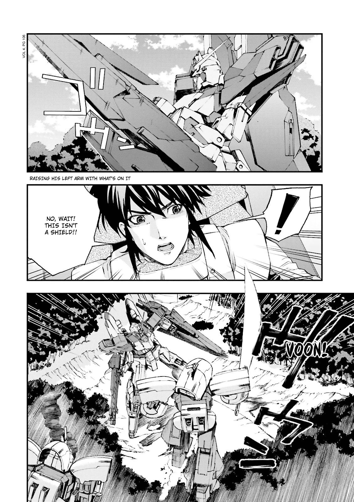 Kidou Senshi Gundam U.C. 0094 - Across The Sky Chapter 15 page 4 - Chapter 15: Something That Soars, Something That Crawls.