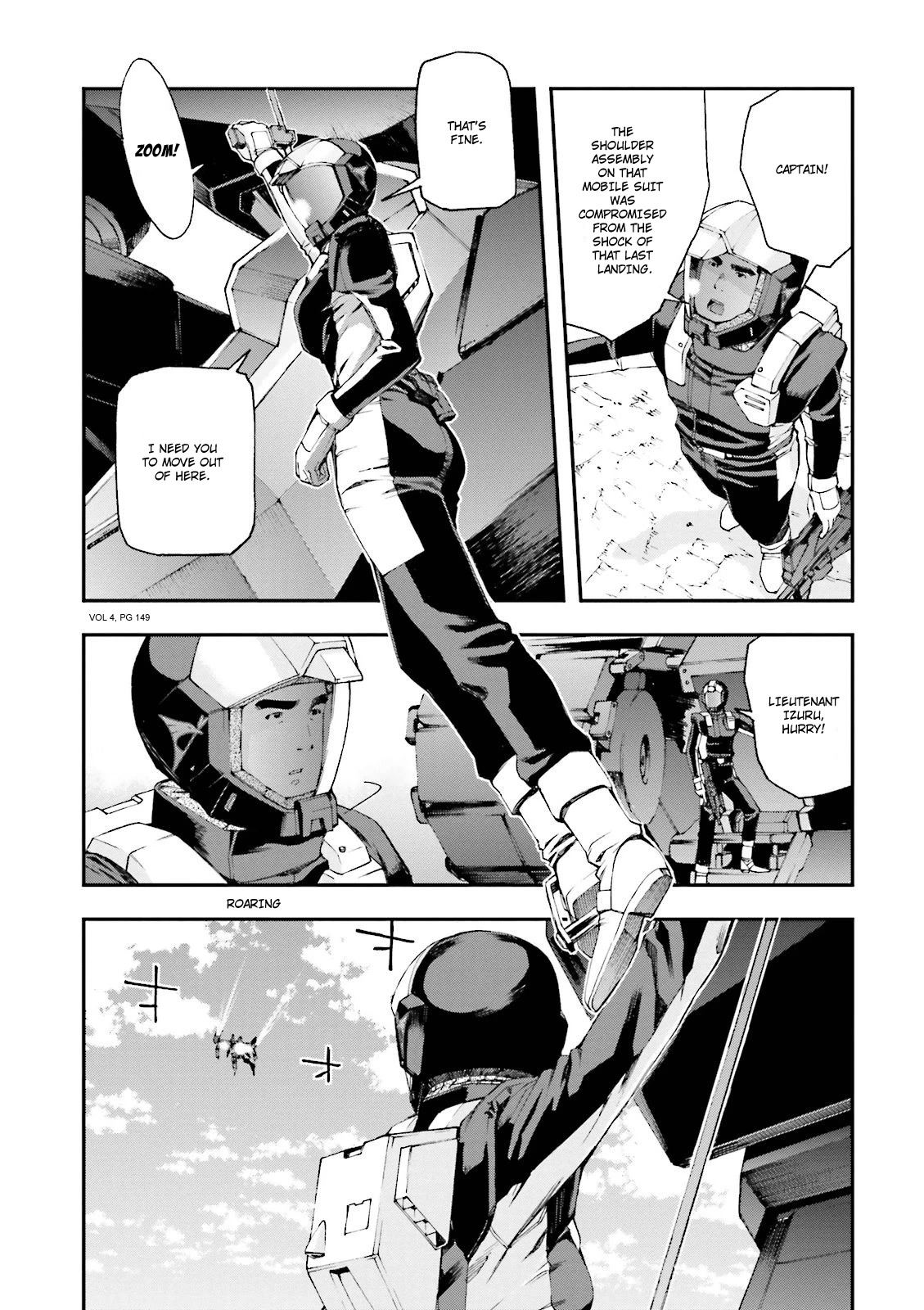 Kidou Senshi Gundam U.C. 0094 - Across The Sky Chapter 15 page 47 - Chapter 15: Something That Soars, Something That Crawls.