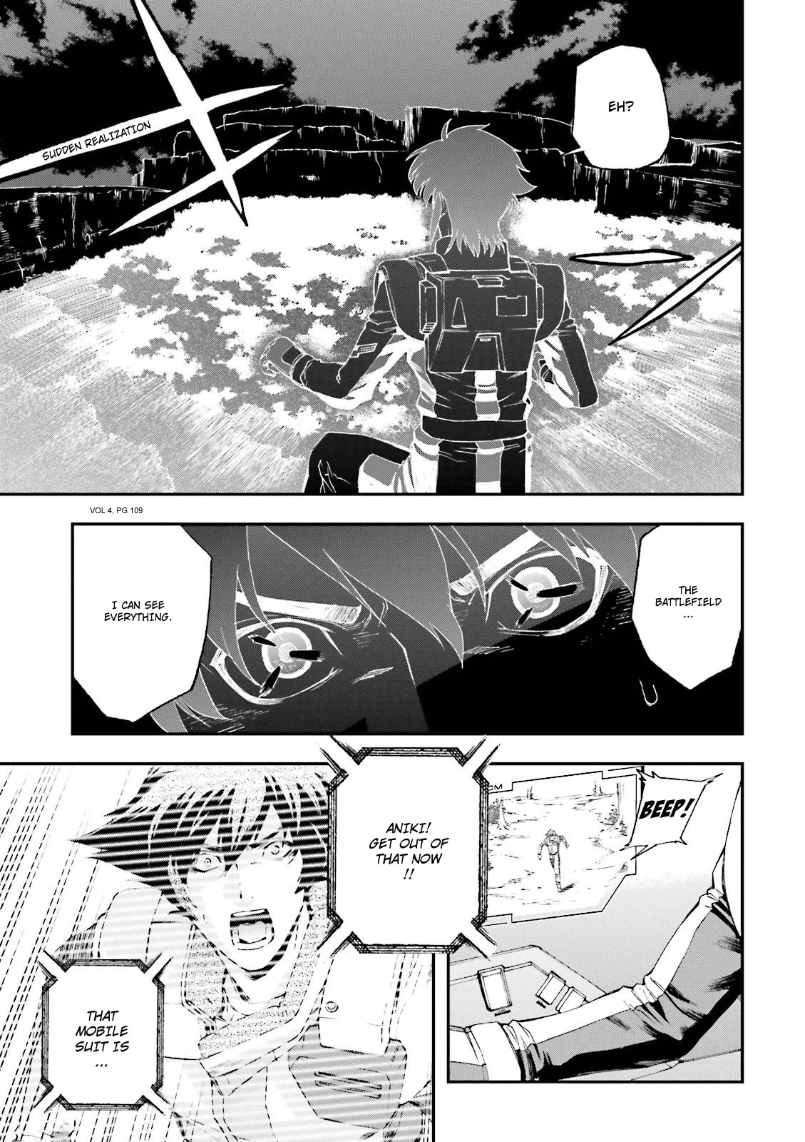 Kidou Senshi Gundam U.C. 0094 - Across The Sky Chapter 15 page 7 - Chapter 15: Something That Soars, Something That Crawls.