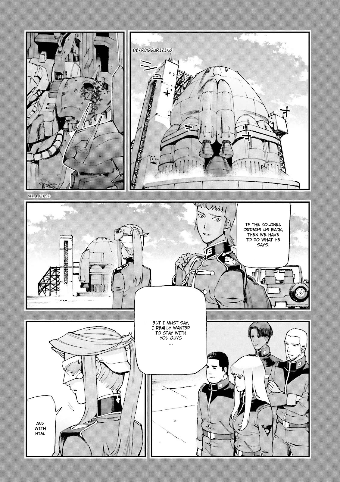 Kidou Senshi Gundam U.C. 0094 - Across The Sky Chapter 16 page 27 - Chapter 16: Ryude Departs [END]