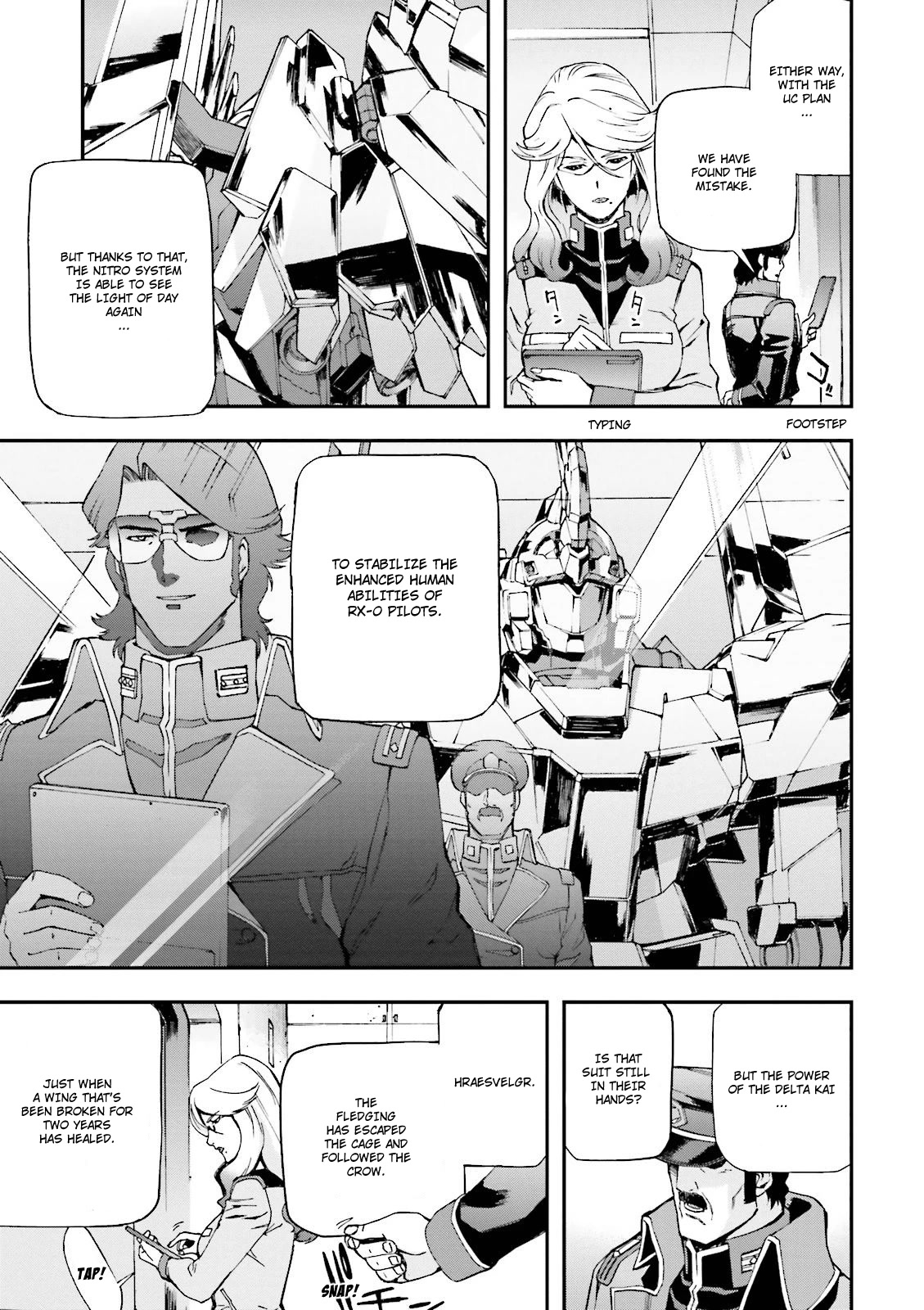 Kidou Senshi Gundam U.C. 0094 - Across The Sky Chapter 16 page 32 - Chapter 16: Ryude Departs [END]
