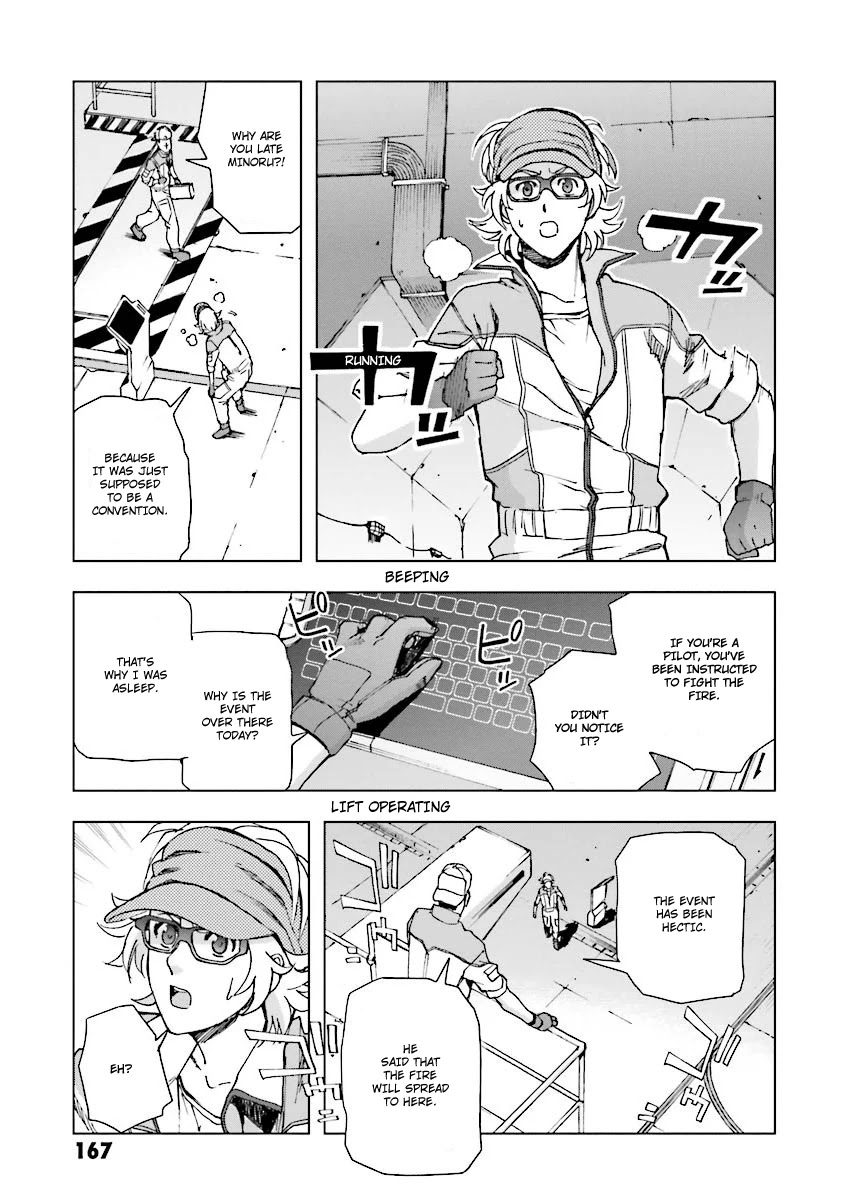 Kidou Senshi Gundam U.C. 0094 - Across The Sky Chapter 2 page 34 - Chapter 2: The Raven Suddenly Turns