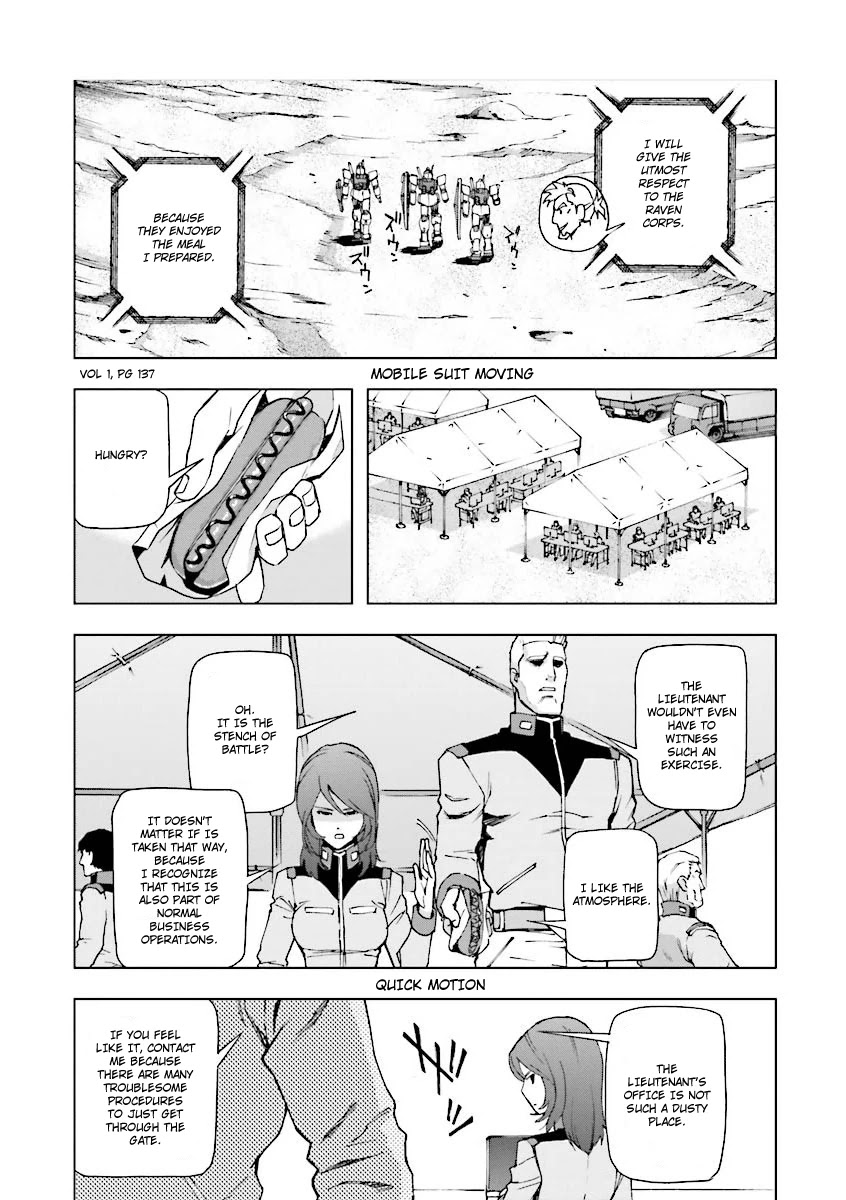 Kidou Senshi Gundam U.C. 0094 - Across The Sky Chapter 2 page 5 - Chapter 2: The Raven Suddenly Turns