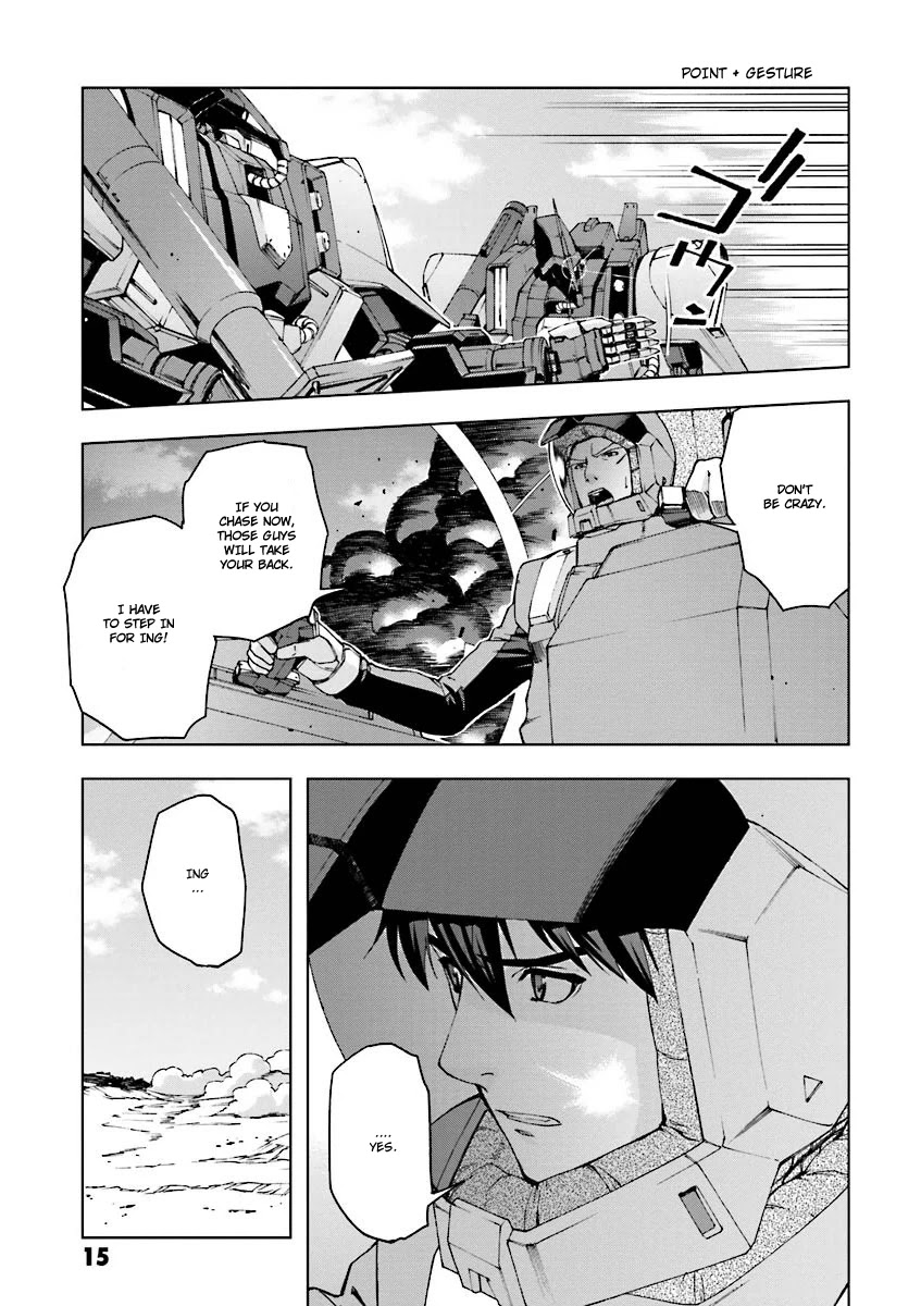 Kidou Senshi Gundam U.C. 0094 - Across The Sky Chapter 3 page 14 - Chapter 3: Flying