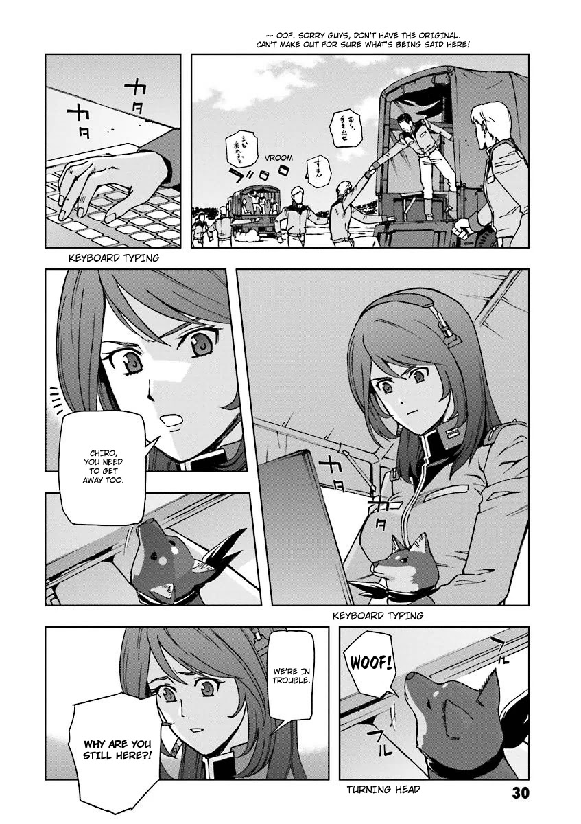 Kidou Senshi Gundam U.C. 0094 - Across The Sky Chapter 3 page 28 - Chapter 3: Flying