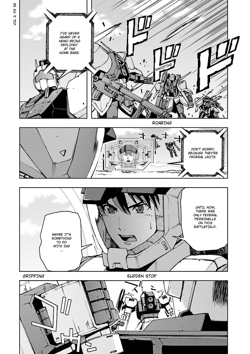 Kidou Senshi Gundam U.C. 0094 - Across The Sky Chapter 3 page 34 - Chapter 3: Flying