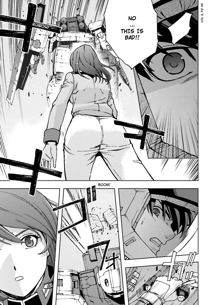 Kidou Senshi Gundam U.C. 0094 - Across The Sky Chapter 3 page 43 - Chapter 3: Flying
