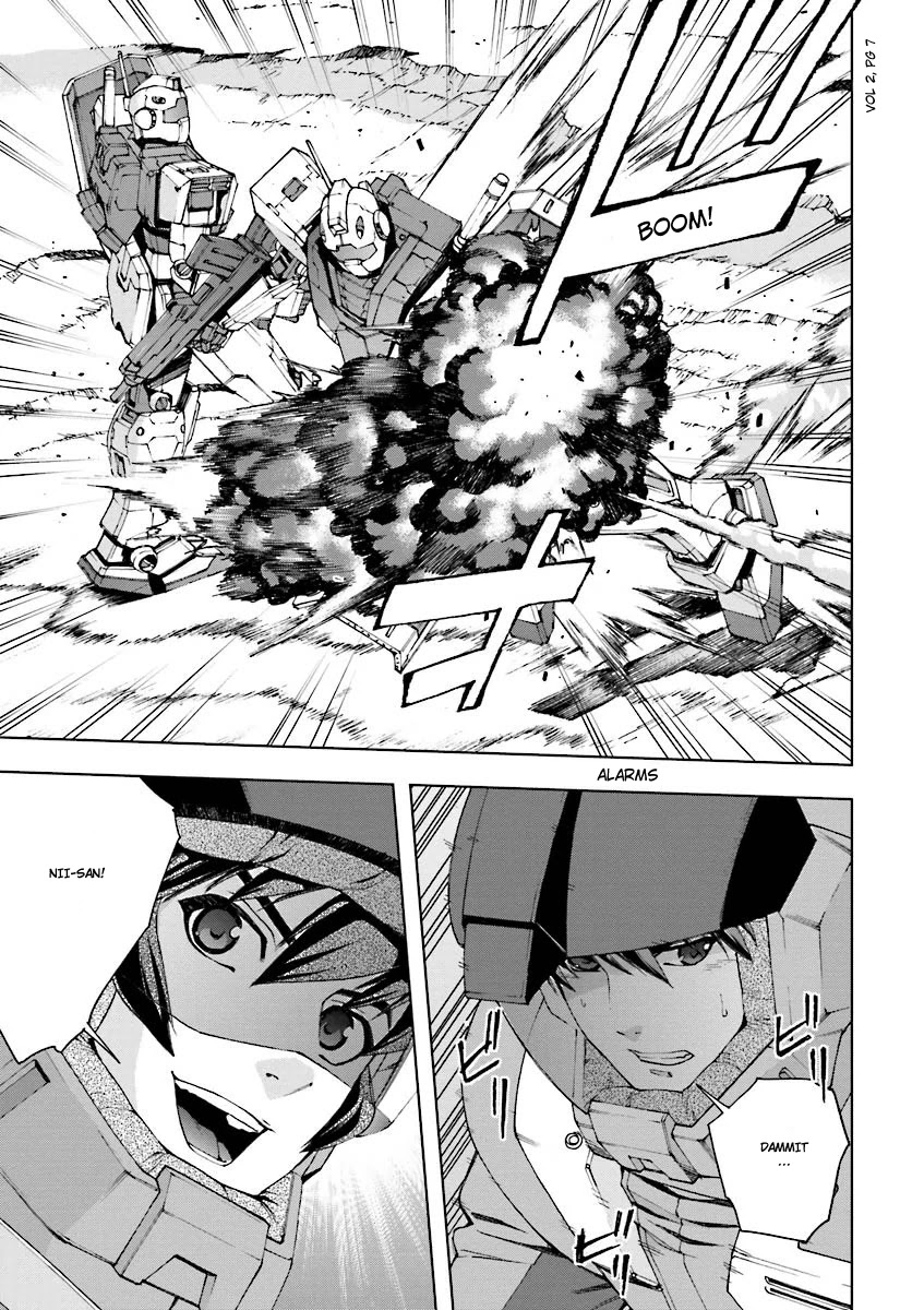 Kidou Senshi Gundam U.C. 0094 - Across The Sky Chapter 3 page 7 - Chapter 3: Flying