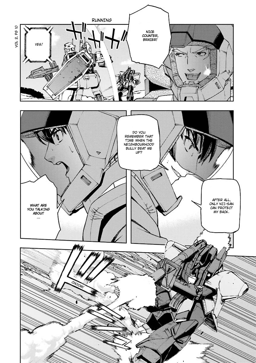 Kidou Senshi Gundam U.C. 0094 - Across The Sky Chapter 3 page 9 - Chapter 3: Flying