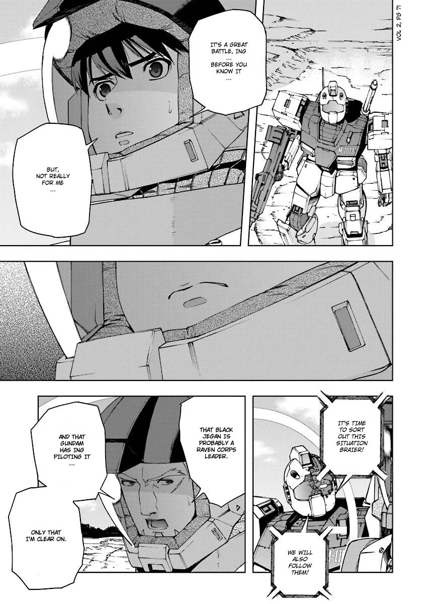 Kidou Senshi Gundam U.C. 0094 - Across The Sky Chapter 4 page 10 - Chapter 4: Blue Flame Start