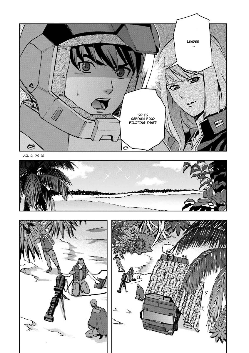 Kidou Senshi Gundam U.C. 0094 - Across The Sky Chapter 4 page 11 - Chapter 4: Blue Flame Start